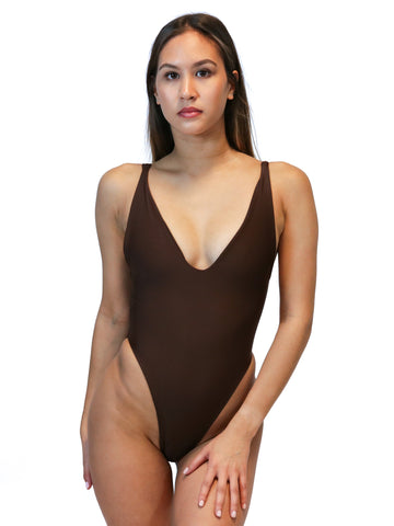 ASHER ONE PIECE / BROWN